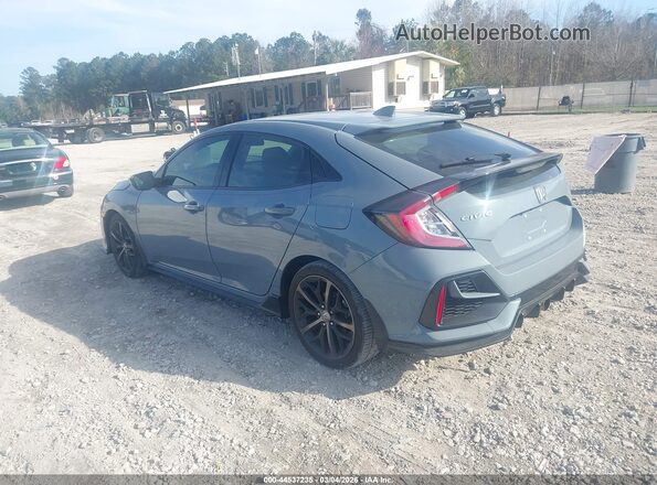 SHHFK7H41MU229569 2021 HONDA CIVIC Blue Rear left