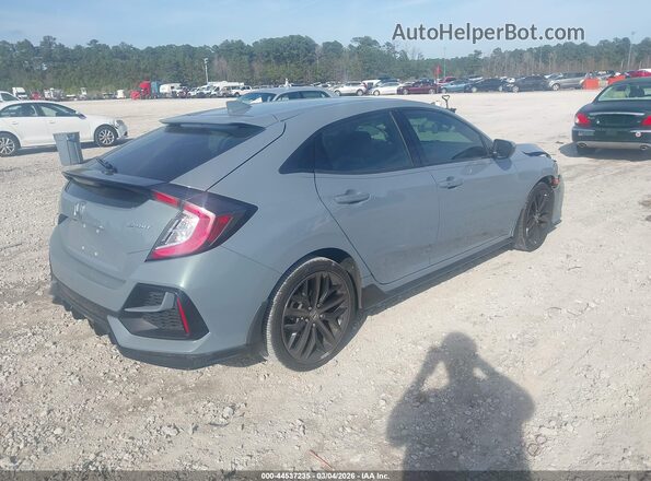 SHHFK7H41MU229569 2021 HONDA CIVIC Blue Rear right