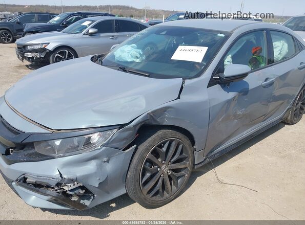 SHHFK7H43MU415212 2021 HONDA CIVIC Gray Вид спереду