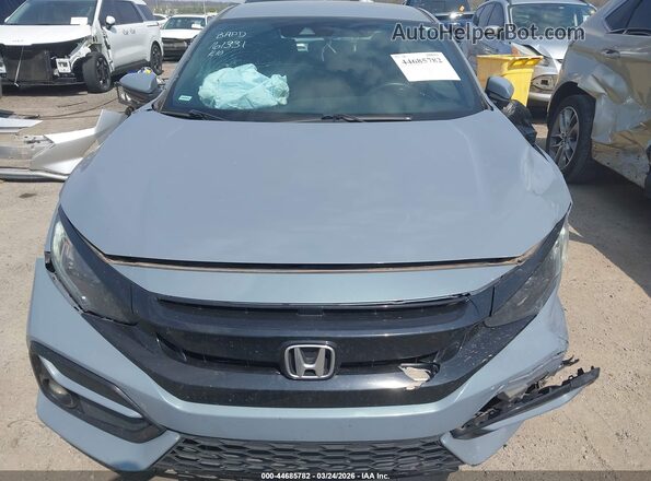 SHHFK7H43MU415212 2021 HONDA CIVIC Gray Вид щитка приладів