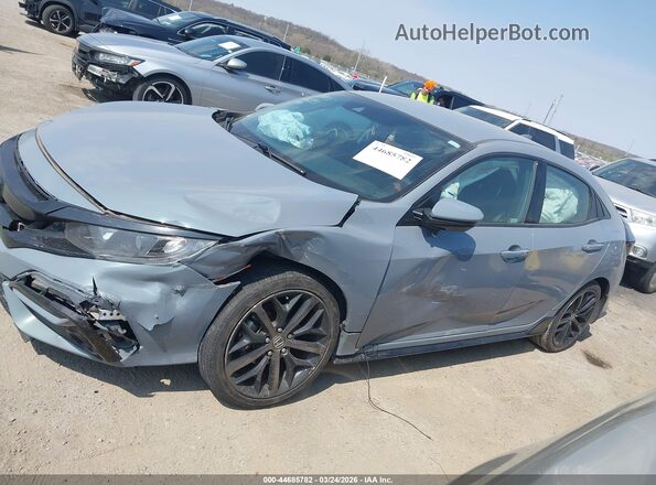 SHHFK7H43MU415212 2021 HONDA CIVIC Gray Панорамний вид салону 360°