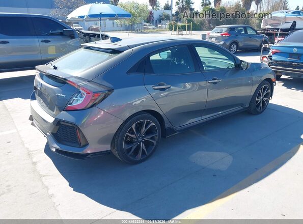 SHHFK7H47KU417042 2019 HONDA CIVIC Серебряный 