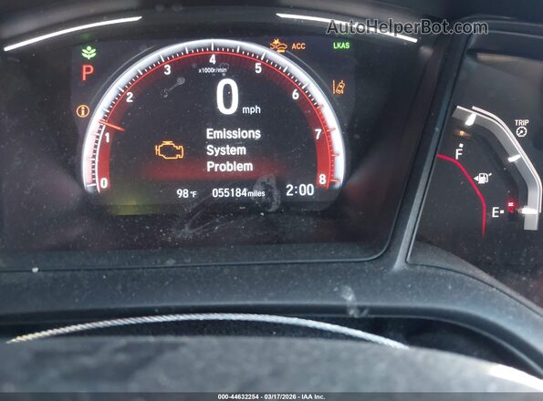SHHFK7H47KU417042 2019 HONDA CIVIC Серебряный 