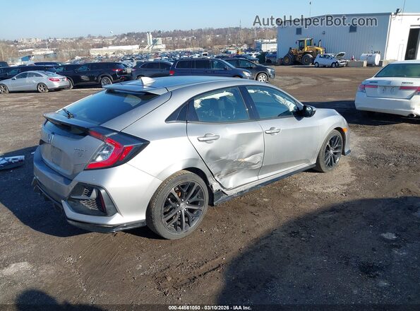 SHHFK7H47MU416895 2021 HONDA CIVIC Gray Trasero derecho