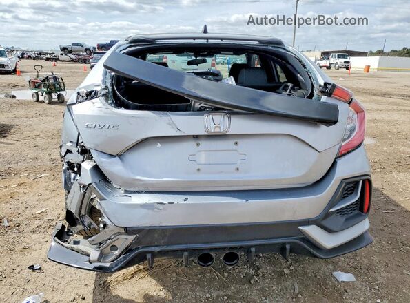 SHHFK7H48MU214146 2021 HONDA CIVIC Silver Widok z tyłu