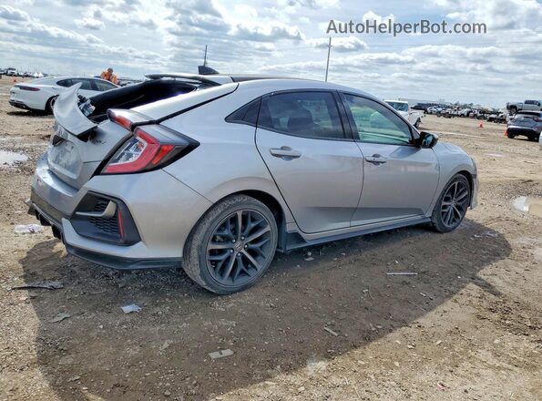 SHHFK7H48MU214146 2021 HONDA CIVIC Silver Tył prawy