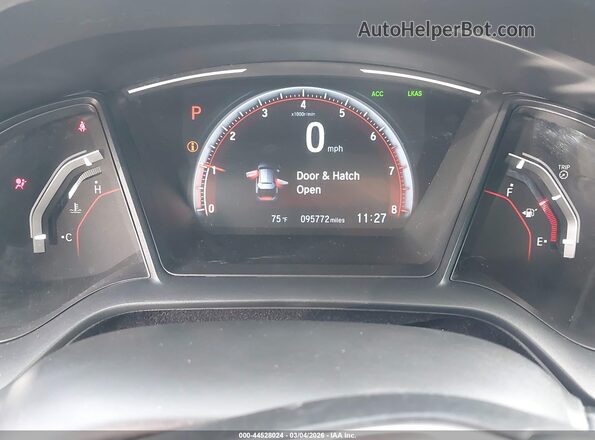 SHHFK7H48MU232176 2021 HONDA CIVIC Silver უკანა სავარძლების ხედი