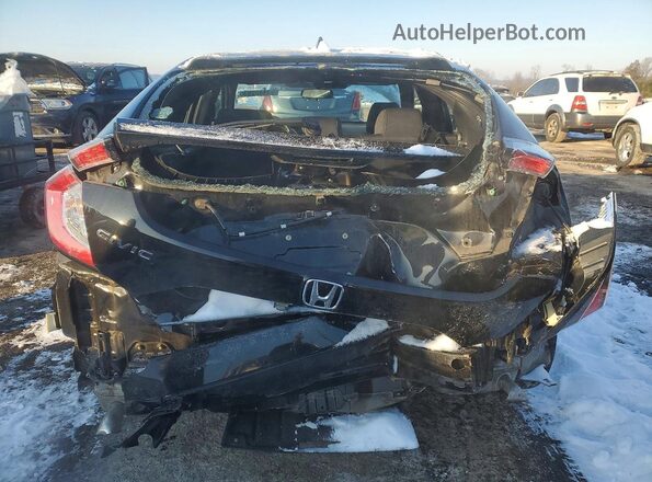 SHHFK7H62MU413775 2021 HONDA CIVIC Black უკანა ხედი