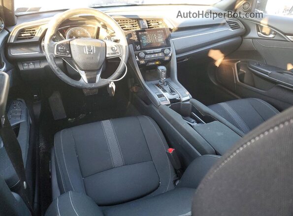 SHHFK7H62MU413775 2021 HONDA CIVIC Black წინა პანელის ხედი