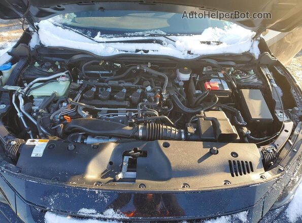 SHHFK7H62MU413775 2021 HONDA CIVIC Black უკანა სალონის ხედი