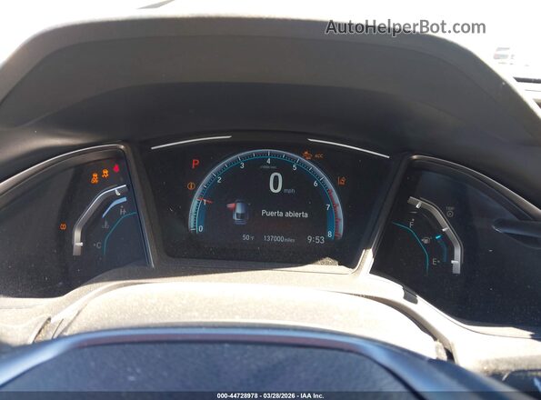 SHHFK7H64LU221109 2020 HONDA CIVIC Silver უკანა სავარძლების ხედი