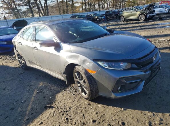 SHHFK7H67MU416266 2021 HONDA CIVIC Gray Front right
