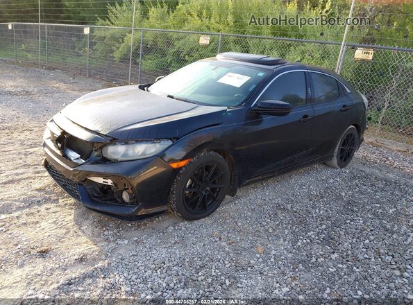 SHHFK7H70JU208038 2018 HONDA CIVIC Black 
