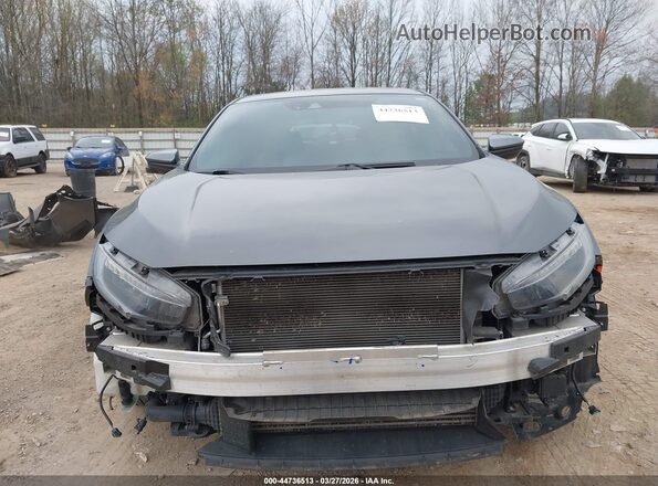 SHHFK7H90LU212062 2020 HONDA CIVIC Gray უკანა სალონის ხედი