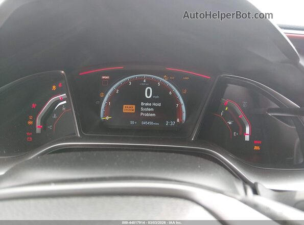 SHHFK8G75LU200334 2020 HONDA CIVIC White Widok tylnych siedzeń