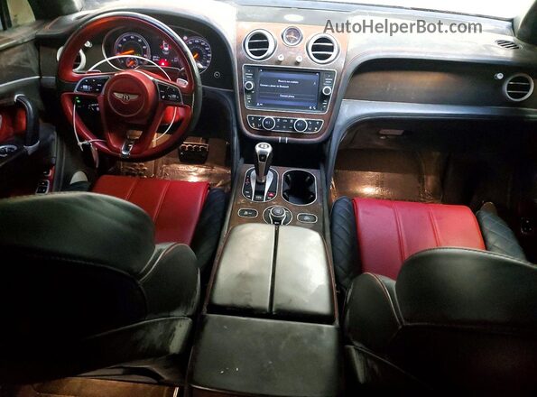 SJAAC4ZV5JC020618 2018 BENTLEY BENTAYGA White Dashboard view