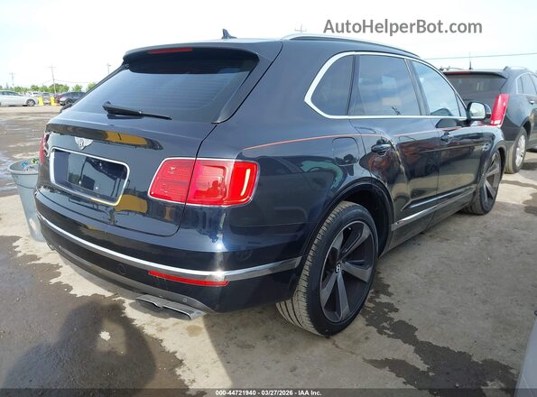 SJAAM2ZV3KC024962 2019 BENTLEY BENTAYGA Dark Blue უკანა მარჯვენა