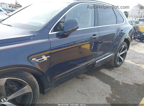 SJAAM2ZV3KC024962 2019 BENTLEY BENTAYGA Dark Blue წინა ხედი