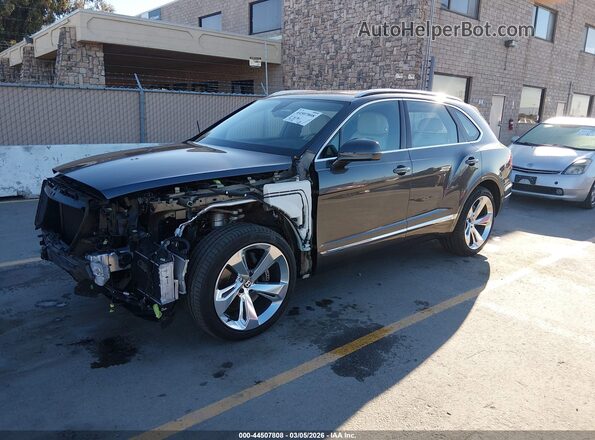 SJAAM2ZV3KC025982 2019 BENTLEY BENTAYGA Black წინა მარცხენა ხედი სამი მეოთხედიდან