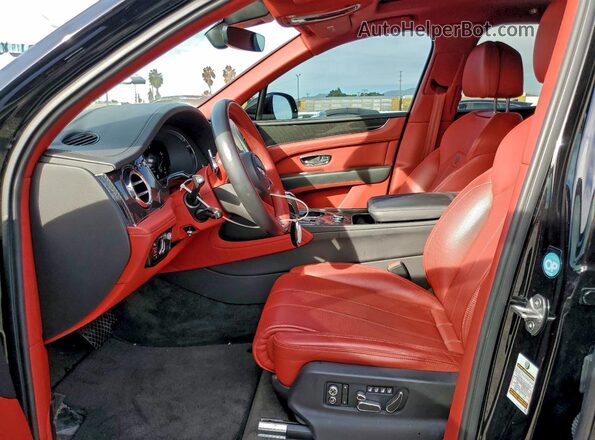 SJAAM2ZV9MC037511 2021 BENTLEY BENTAYGA Black Vista interior delantera