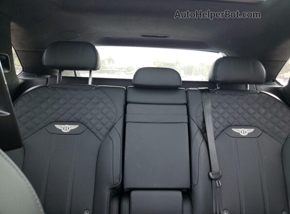 SJAAT2ZVXPC024421 2023 BENTLEY BENTAYGA Black Vista de los asientos traseros