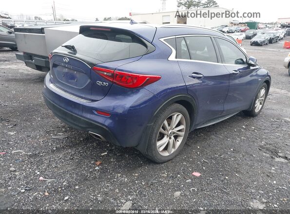 SJKCH5CP5KA010934 2019 INFINITI QX30 Blue Tył prawy