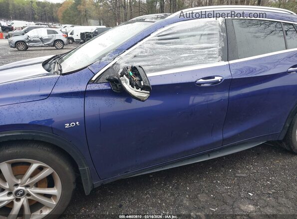 SJKCH5CP5KA010934 2019 INFINITI QX30 Blue Widok z przodu