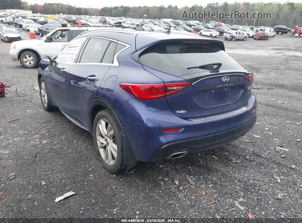 SJKCH5CP5KA010934 2019 INFINITI QX30 Blue Tył lewy
