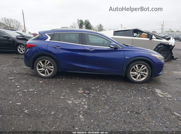 SJKCH5CP5KA010934 2019 INFINITI QX30 Blue Widok wnętrza z tyłu