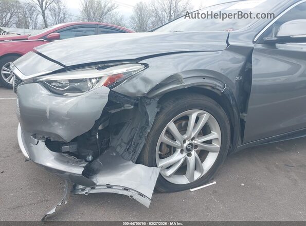 SJKCH5CPXKA008077 2019 INFINITI QX30 Silver 