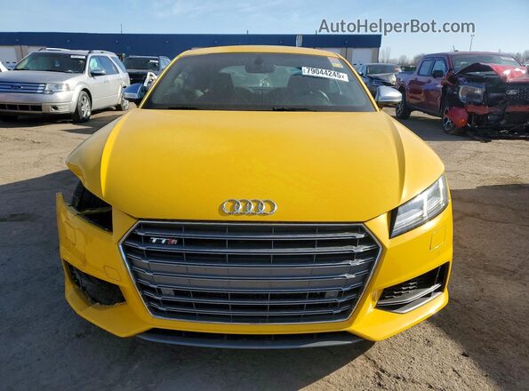 TRUC1AFVXG1011133 2016 AUDI TT Yellow Widok z przodu