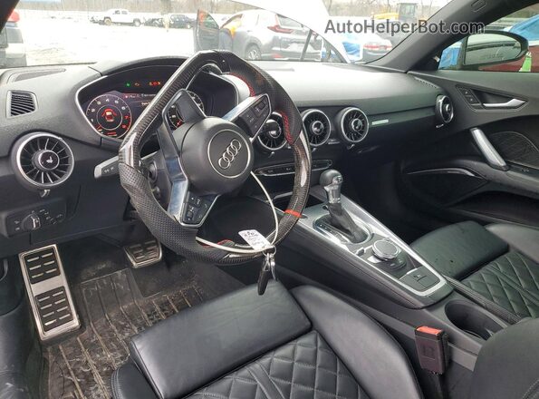 TRUC5AFV6G1028631 2016 AUDI TT Gray Vista del salpicadero