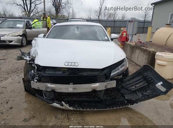 TRUC5AFVXG1023559 2016 AUDI TT White Widok zestawu wskaźników
