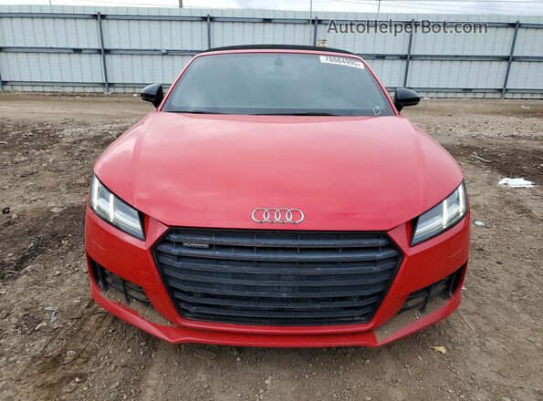 TRUT5CFV0J1006840 2018 AUDI TT Red Front view