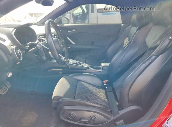 TRUT5CFV0J1006840 2018 AUDI TT Red Front interior view