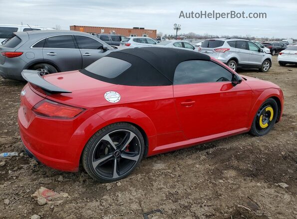 TRUT5CFV0J1006840 2018 AUDI TT Red Rear right