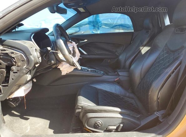 TRUT5CFV5H1001093 2017 AUDI TT Orange Front interior view
