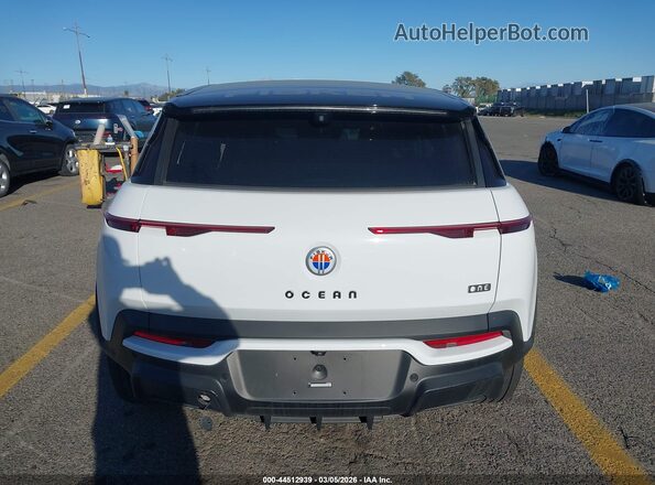 VCF1ZBU23PG003719 2023 FISKER OCEAN White 