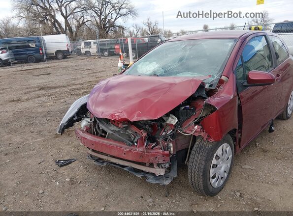 VNKJTUD33HA082696 2017 TOYOTA YARIS Red Դիմացի տեսք
