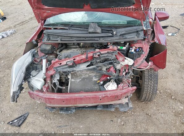 VNKJTUD33HA082696 2017 TOYOTA YARIS Red Հետևի տեսք