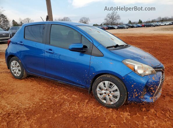 VNKKTUD33GA062984 2016 TOYOTA YARIS Blue Przód prawy