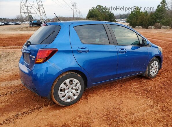 VNKKTUD33GA062984 2016 TOYOTA YARIS Blue Tył prawy