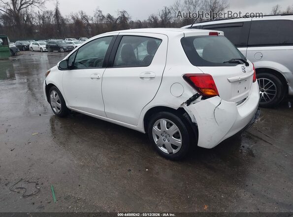 VNKKTUD34HA078404 2017 TOYOTA YARIS White Rear left