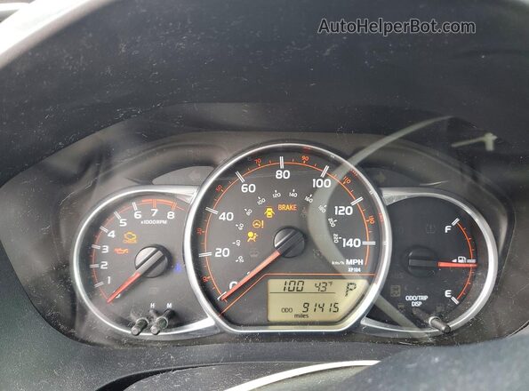 VNKKTUD38GA064097 2016 TOYOTA YARIS Silver Вид щитка приладів