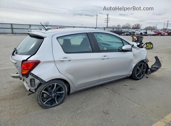 VNKKTUD38GA064097 2016 TOYOTA YARIS Silver Задня права чверть