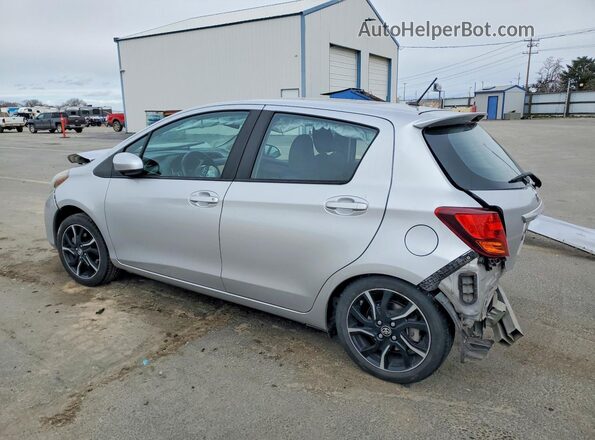 VNKKTUD38GA064097 2016 TOYOTA YARIS Silver Задня ліва чверть