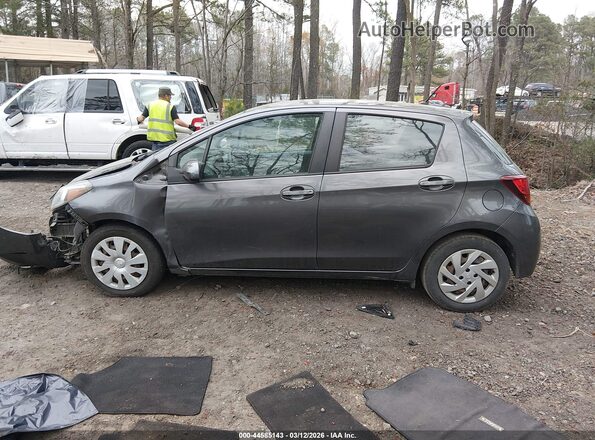 VNKKTUD38GA070157 2016 TOYOTA YARIS Gray Սալոնի 360 աստիճան տեսք