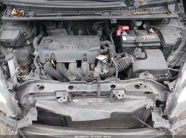 VNKKTUD38GA070157 2016 TOYOTA YARIS Gray Հետևի տեսք