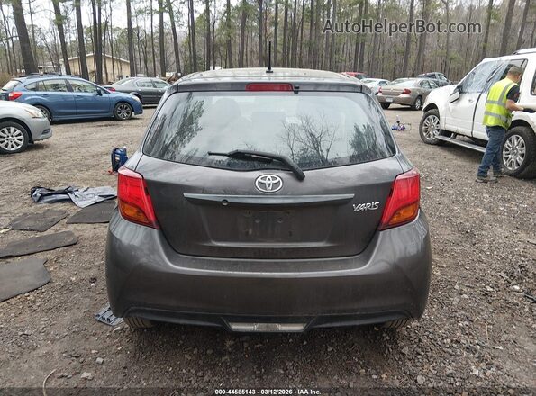 VNKKTUD38GA070157 2016 TOYOTA YARIS Gray 