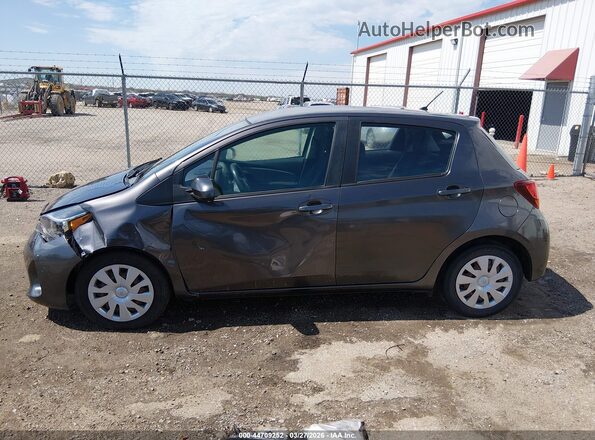 VNKKTUD38HA072704 2017 TOYOTA YARIS Gray Widok wnętrza 360 stopni